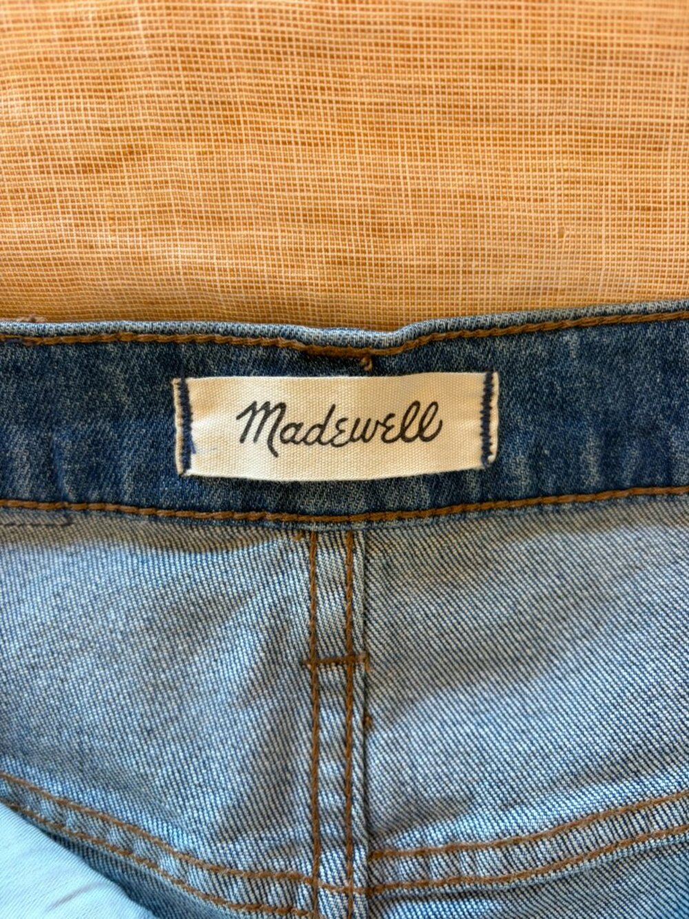 Madewell wide-leg cropped jeans, size 25 - Picture 7 of 7